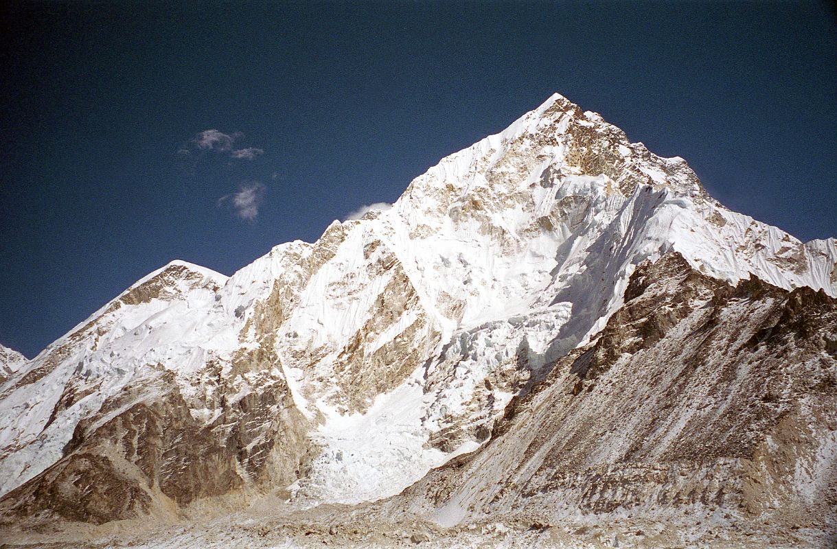 04 Nuptse From Changri Glacier With First View Of Everest